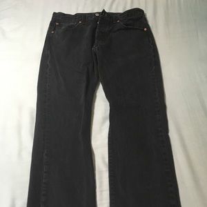Men's Levi's 501 Original Fit Black Jeans 33x30
